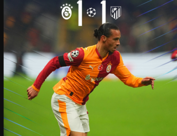 Galatasaray ile Atletico Madrid Yenişemedi! 1-1