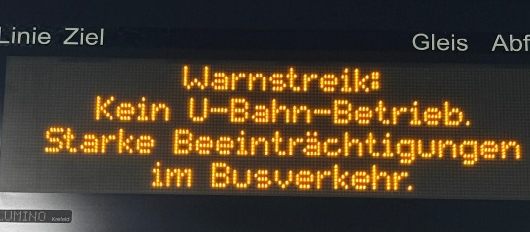 “Ödüyoruz ama gidemiyoruz”: Hamburg’da HVV grevleri aboneleri zor durumda bırakıyor