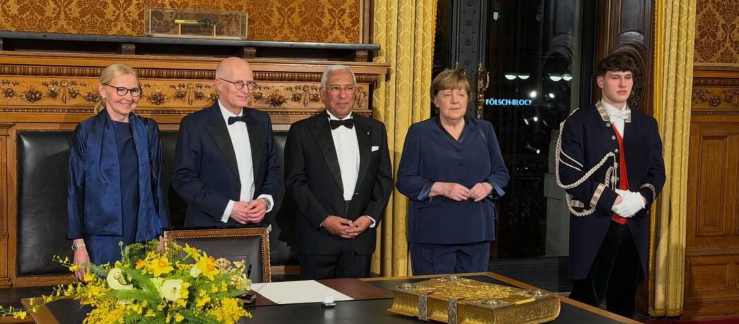 Hamburg Başkonslosu Berati Alver, Tarihi Matthiae‑Mahl yemeğine katıldı! Merkel, Avrupa İçin Birlik Çağrısı Yaptı