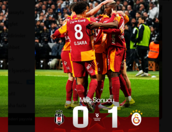 Derbide Aslan Kükredi! Beşiktaş:0 Galatasaray:1