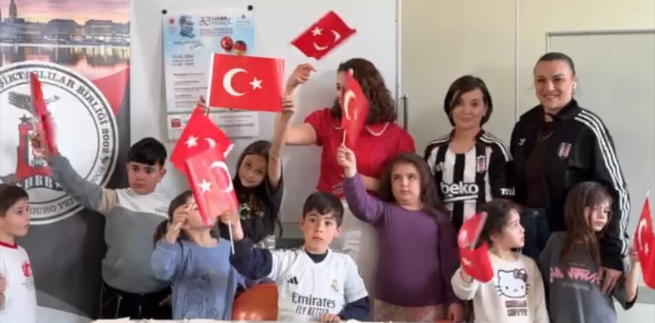 Hamburg BJK Birliği’nden Çocuklara 23 Nisan Sanat Atölyeleri