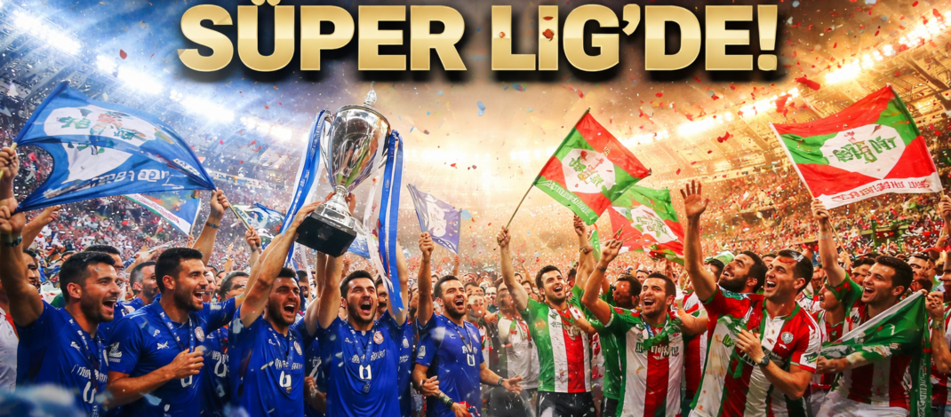Erzurumspor ve Amedspor Süper Lig’de