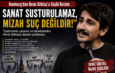 Hamburglu sanatçılardan tutuklanan Komedyen Deniz Göktaş’a destek!
